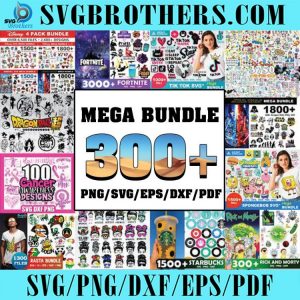 300+ Svg Mega Bundle