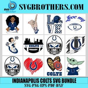 Indianapolis Colts Svg Bundle 1