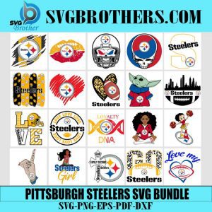 Pittsburgh Steelers Svg Bundle 1