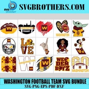 Washington Football Team Svg Bundle 1
