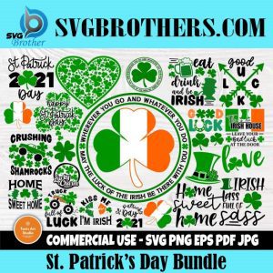 St Patricks Day SVG Bundle Clover Svg Graphics 8824499