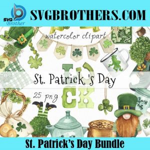 Watercolor St Patricks Day Clipart Graphics 21654428 1