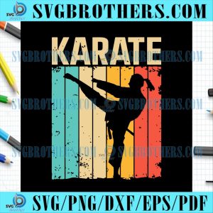 Karate Art For Martial Taekwondo Vintage SVG