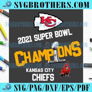 Super Bowl Champion KC Chiefs Svg