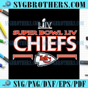 Kansas City Chiefs Super Bowl LIV Logo Svg