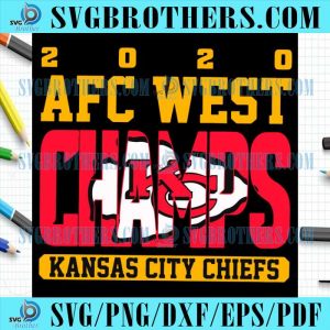 AFC West Kansas City Chiefs Logo Svg
