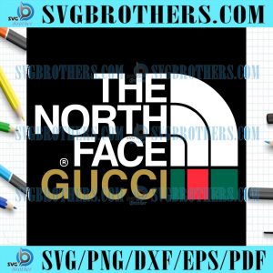 Gucci The North Face Svg, Brand Logo Svg