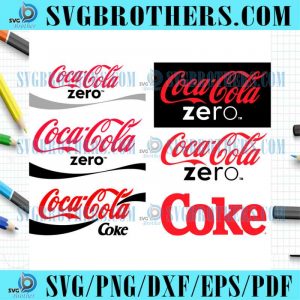 Coca Cola Brand Logos Svg Bundle