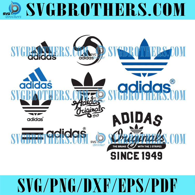 Adidas Logo Svg Bundle, Brand Logo Svg - SVGBrothers
