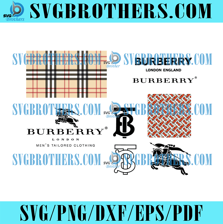 Burberry Logo Svg Bundle Burberry Svg - SVGBrothers