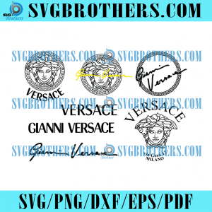 Versace Logo Svg Bundle, Brand Logo Svg - SVGBrothers