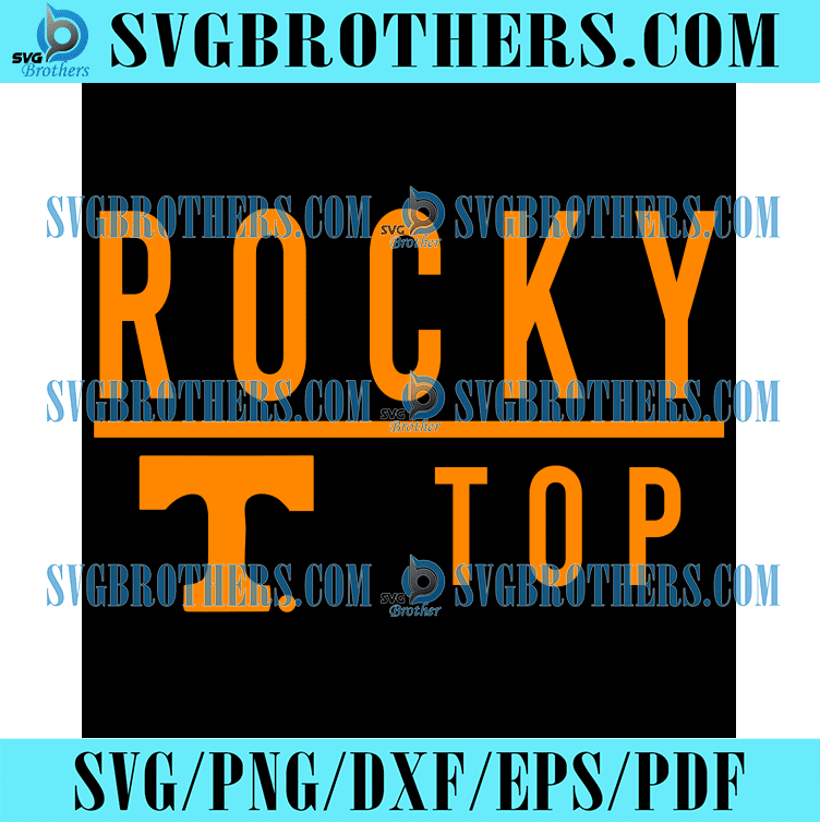 Rocky Tennessee Top Svg Sport Svg, Rocky Tennessee Top Svg - SVGBrothers