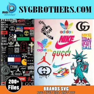 Sports Brand Logo, Name Brand Svg, Fashion Brand Logo, Fashion Logo Svg, Sports Logo Svg, Nike Svg, Under Armour Svg, Polo Logo Svg