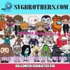 Halloween Characters Svg Bundle, Halloween Svg, Horror Movies Svg, Scream Svg, Chucky Svg, Jason Voorhees Png, Pumpkin Svg
