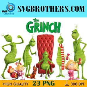 1.The Grinch Stole Christmas Png Bundle Grinch Png 1