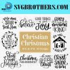 Christian Christmas Svg Bundle 1