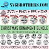 Christmas Ornaments Svg Bundle 20 Designs 1 1