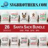 Santa Sack Svg Bundle 26 Designs 1