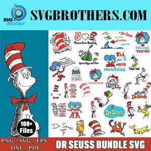 Dr Seuss Svg Bundle 100 Designs 1