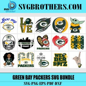 Green Bay Packers Svg Bundle 1