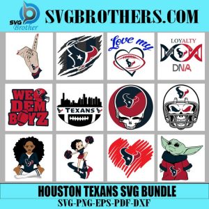 Houston Texans Svg Bundle 1