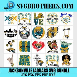 Jacksonville Jaguars Svg Bundle