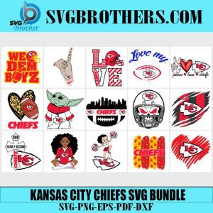 Kansas City Chiefs Svg Bundle 1 1