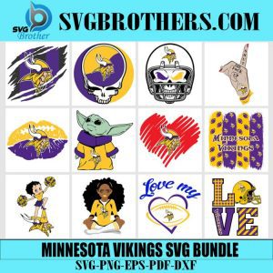 Minnesota Vikings Svg Bundle 1