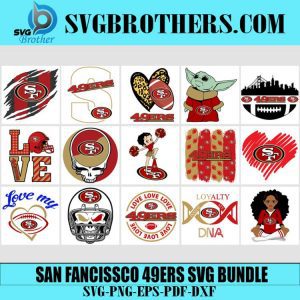 San Francisco 49ers Svg Bundle 1