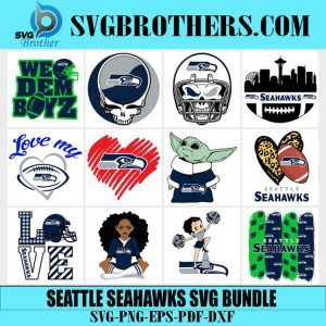 Seattle Seahawks Svg Bundle 1