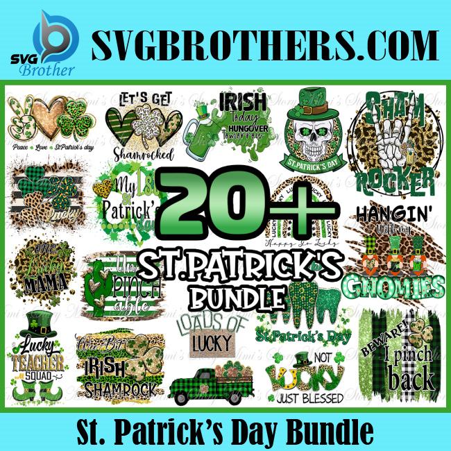 saint patrick/'s day bundle  from watercolor clipart PNG and sublimation designs.