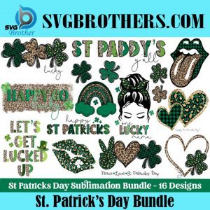 St Patricks Day Sublimation Bundle Graphics 23722835 1