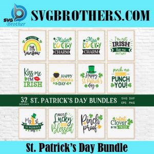 St Patricks Day svg bundle eps png dxf Graphics 8517153 1