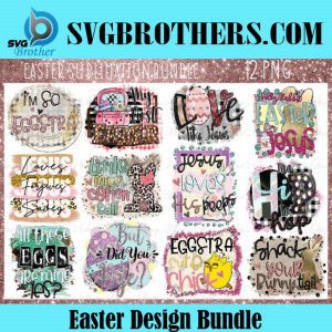 Easter sublimation Bundle Graphics 23821859 1 1