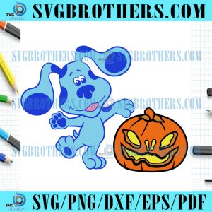 Blues Clues Halloween Pumpkin Party SVG
