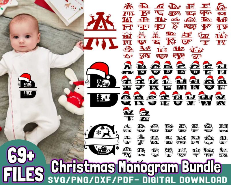 christmas-monogram-svg-bundle-santa-alphabet-svg-christmas-font-svg