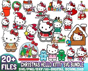 christmas-hello-kitty-svg-bundle