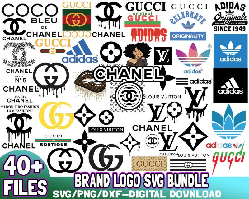 40+ Files Clothing Brand Logo - SVGBrothers