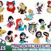 17-files-disney-princess-svg-halloween-bundle