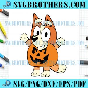 Blues Bingo Cartoon Halloween Pumpkin SVG
