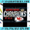 Super Bowl LV Champions KC Chiefs Svg