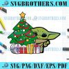 Baby Yoda Star Wars Christmas Tree Family SVG