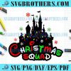 Christmas Party Squad Light Snowflakes SVG