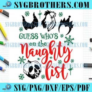 Funny Xmas Naughty List Trip SVG Design