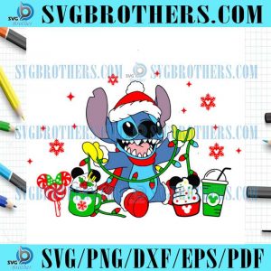 Best Day Ever Snack Christmas Santa Stitch Trip SVG