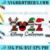 Mickey And Friends Christmas 2022 Gift SVG