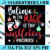Magic Of Tiny Mistletoe Christmas SVG