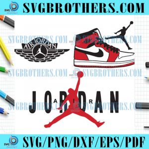 Air Jordan Sneakers Logos Svg Bundle, Trending Svg