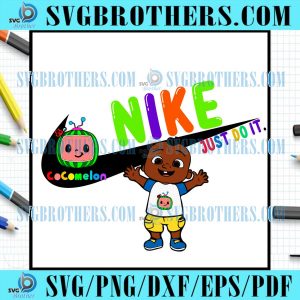 African American Cocomelon Nike Svg, Trending Svg