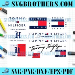 Tommy Hilfiger Logo Svg Bundle, Trending Svg